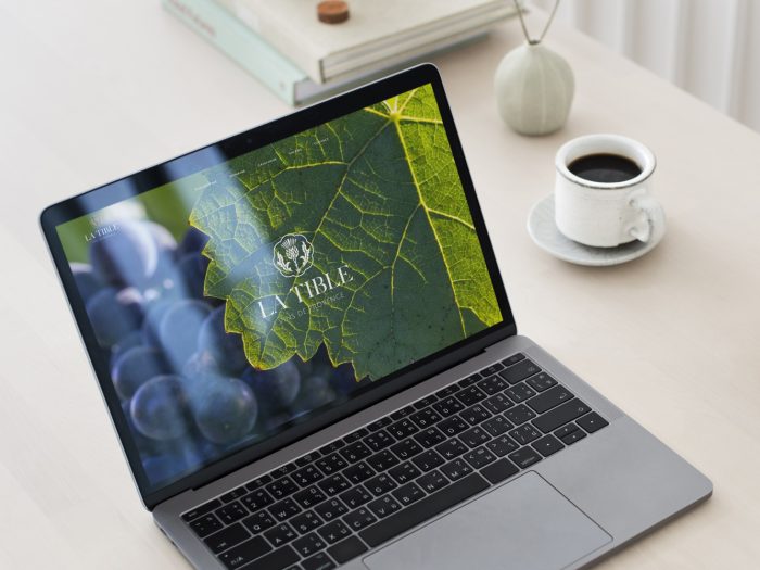 Domaine de la Tible site web responsive haut de gamme